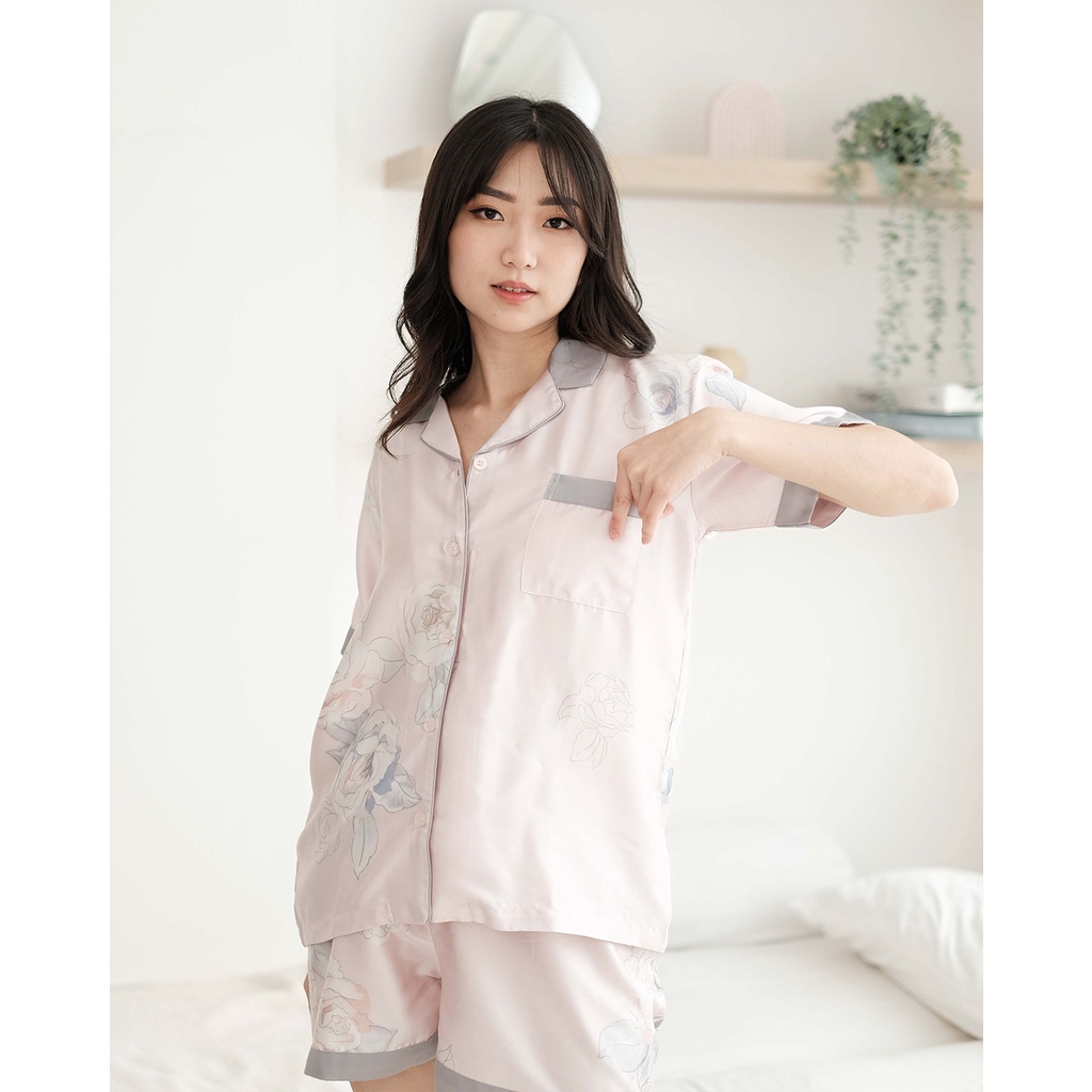 Cielyn - Ralina Organic Silk Piyama Wanita Dewasa Set