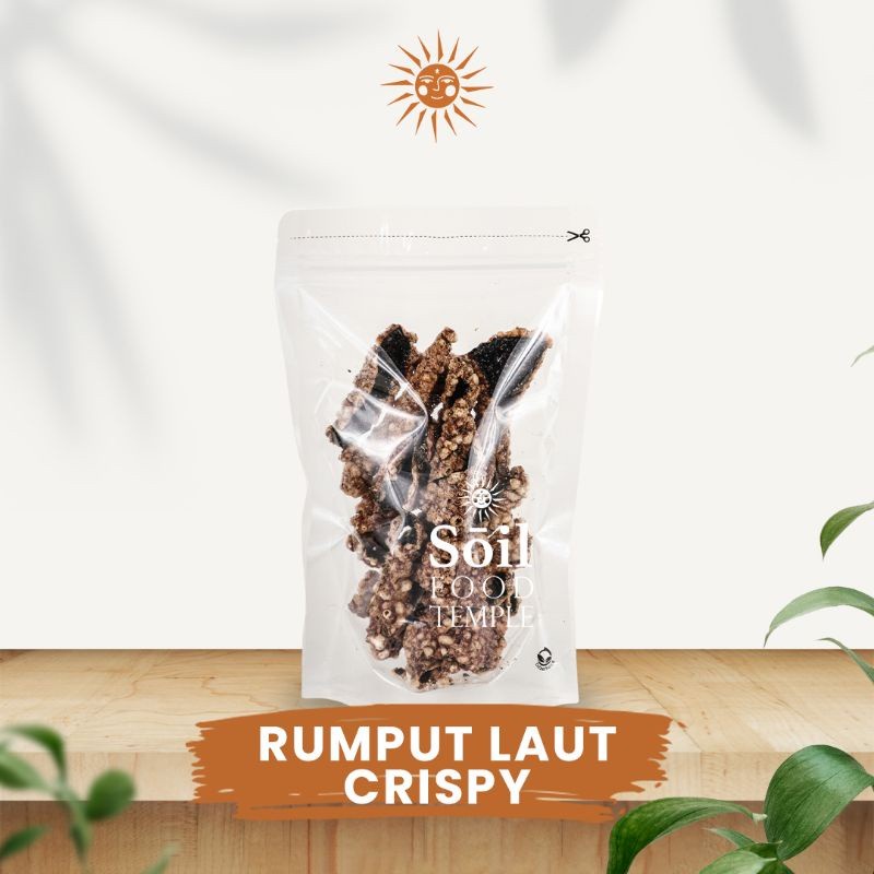 

Nori Seaweed Snack Rumput Laut Crispy Sehat Tanpa Lemak Isi 500gr - 1kg