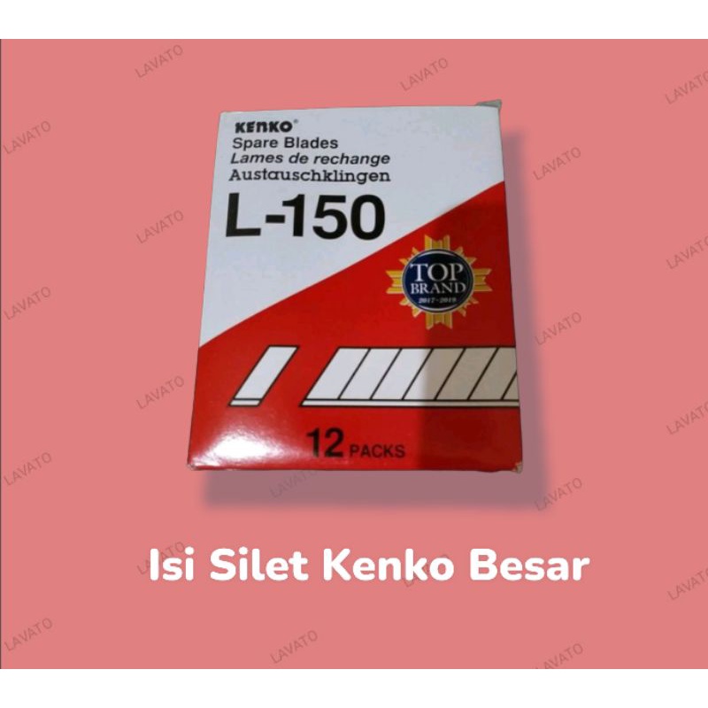 

Isi Pisau Silet Cutter Carter Karter Besar Kenko