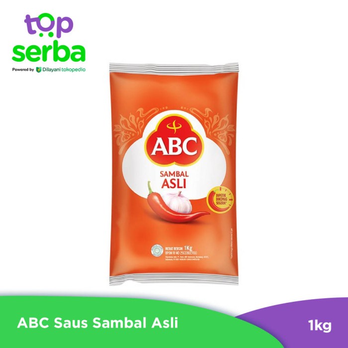 

Asa Abc Saus Sambal Asli 1Kg