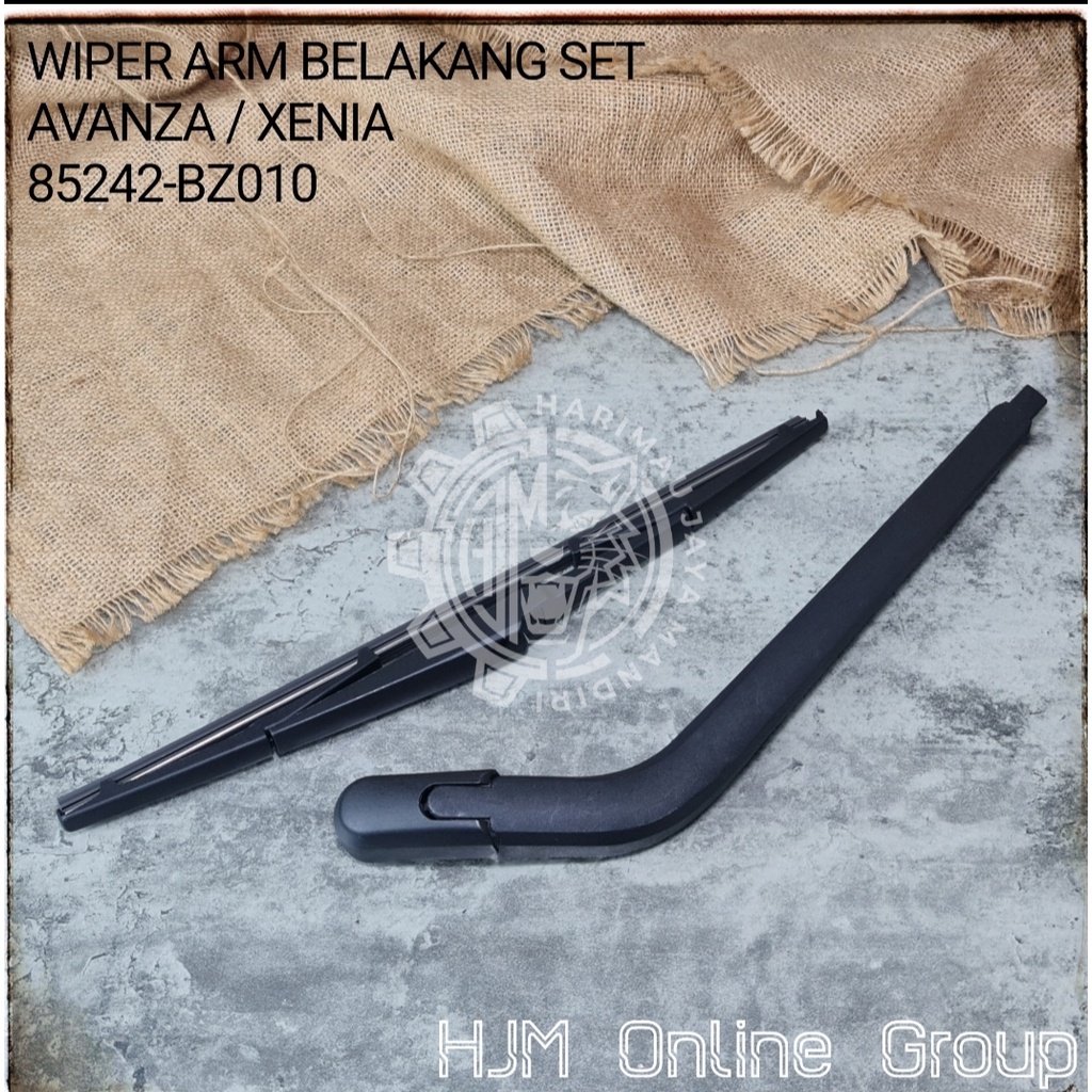 WIPER BELAKANG SET - WIPER ARM TANGKAI GAGANG AVANZA / XENIA