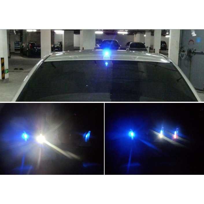 Shark Fin Lampu Solar Mobil Bentuk Sirip Hiu 8 LED - FZWJSD