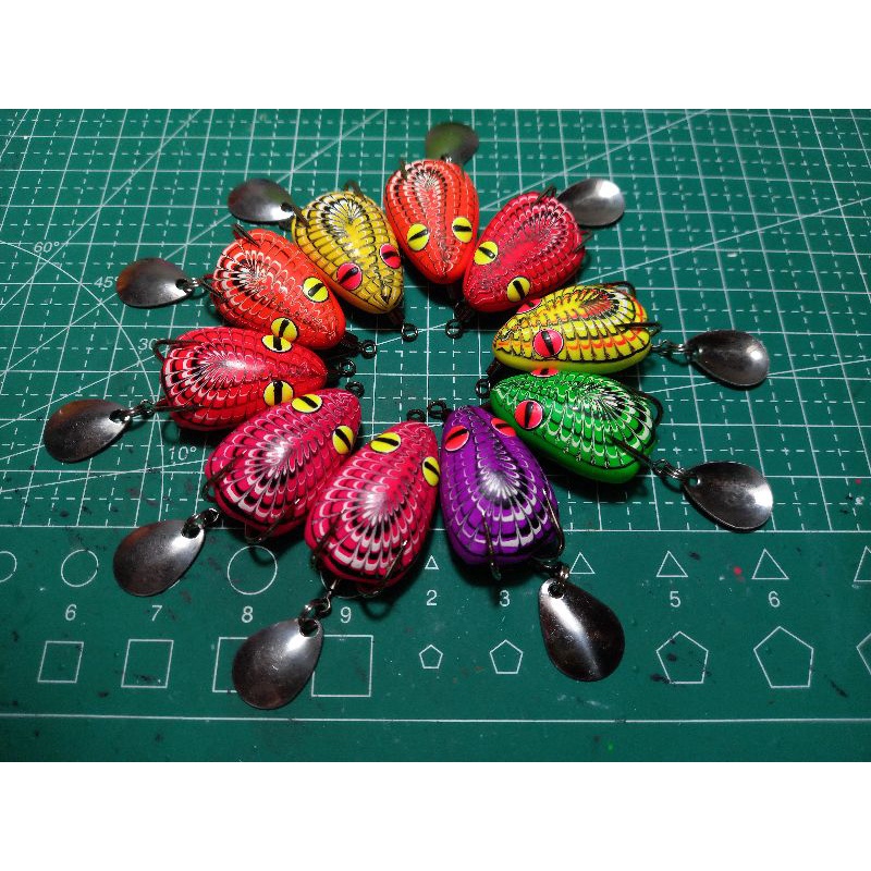 SOFT FROG DOUBLE HOOK BKK