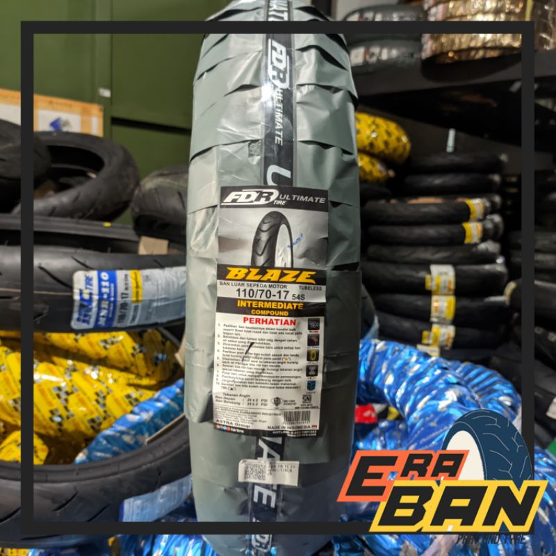 BAN LUAR FDR BLAZE 110 70 RING 17 TUBELESS
