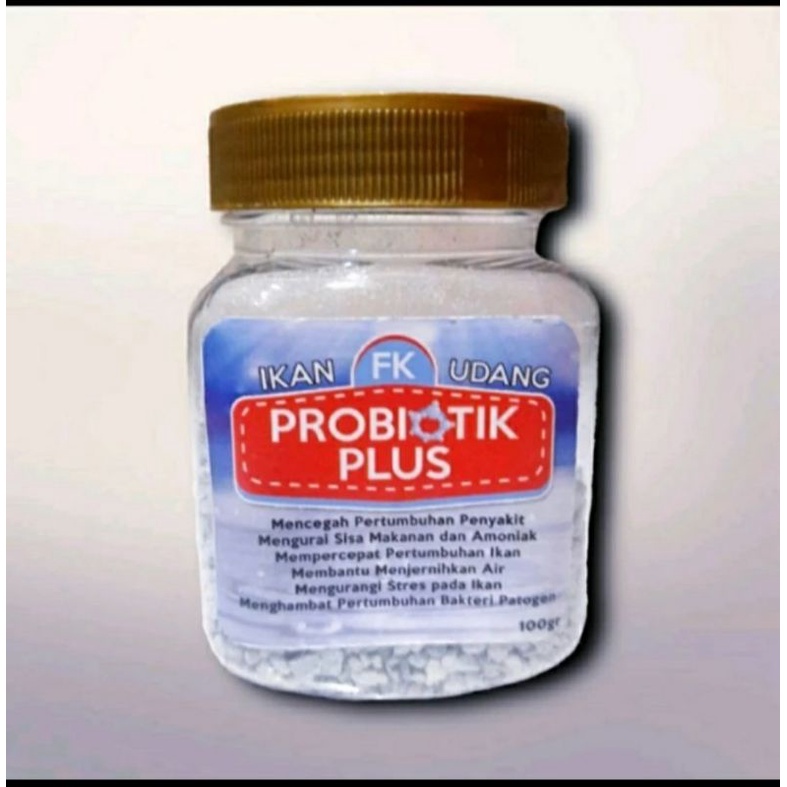 Probiotik Plus ikan FK mengurai racun amoniak 100gr