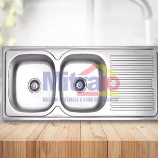 TIDY 12050DB STAINLESS SINK WASTAFEL DAPUR
