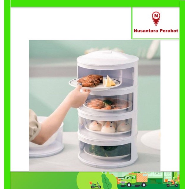 Tempat Food Cover / Penutup Makanan Susun 3, 4, 5 (Tempat Lauk Makanan)