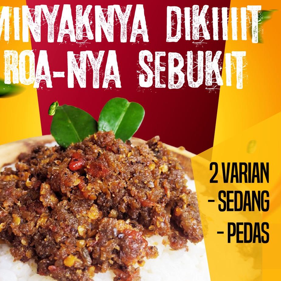 

Promo[FG2]-Sambal Ikan Roa Pedas Minyak Sedikit & Tanpa Pengawet dan MSG