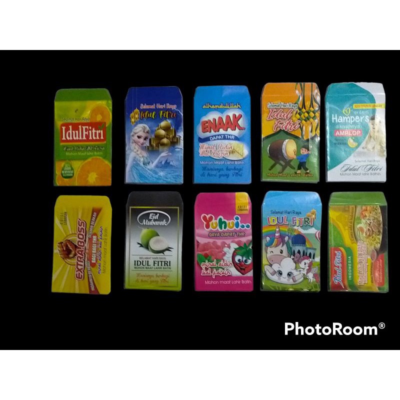 

Angpao buat edisi lebaran ukuran 11x7cm isi 100 pcs