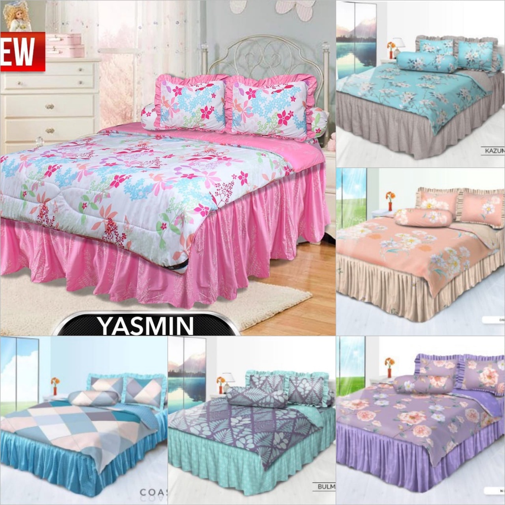 BEDCOVER MY LOVE 180 X 200 SPREI RUMBAI