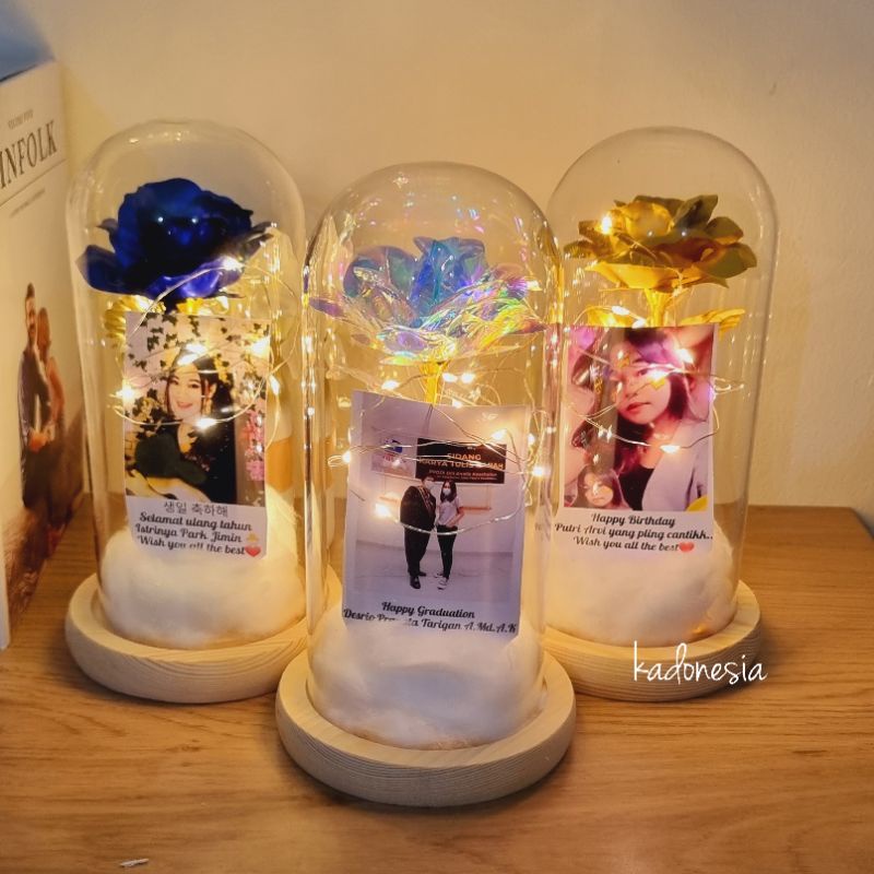 Kado Valentine / Lampu Mawar Foto / Hadiah Cewek