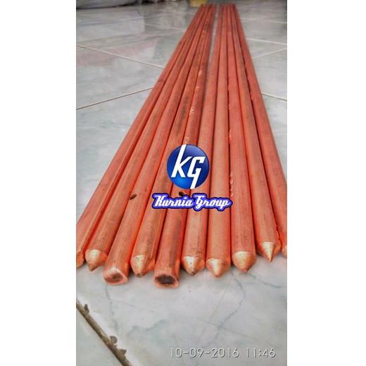 [Produk 9191] BESI ARDE 12mm BATANG BESI 1.4 meter GROUND ROOD UNTUK GROUNDING LISTRIK TANAM TANAH L