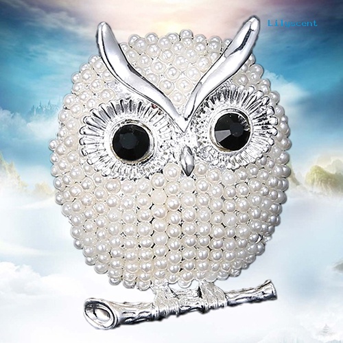 [LS] Hot Lovely Wanita Owl Hewan Bros Pin Pernikahan Pengantin Bros Perhiasan Hadiah Xmas