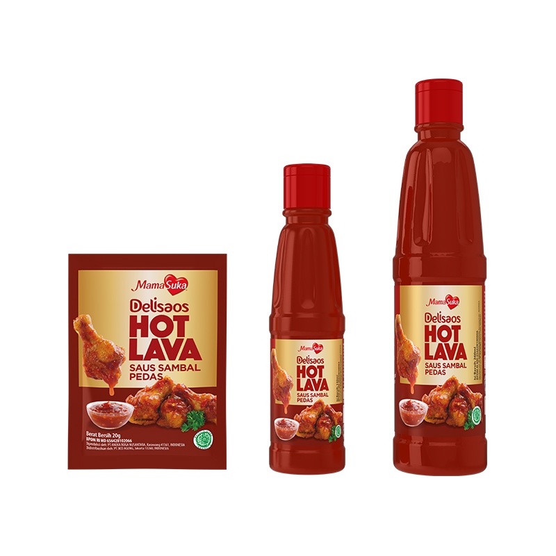

MamaSuka Delisaos Hot Lava 130gr, 260gr