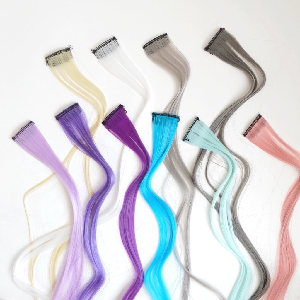 Hair Clip Satuan Warna Warni Hair Clip Warna Warni Hair Clip Rambut Hairclip Hairpiece Hair Clip Lurus Hair Clip Panjang