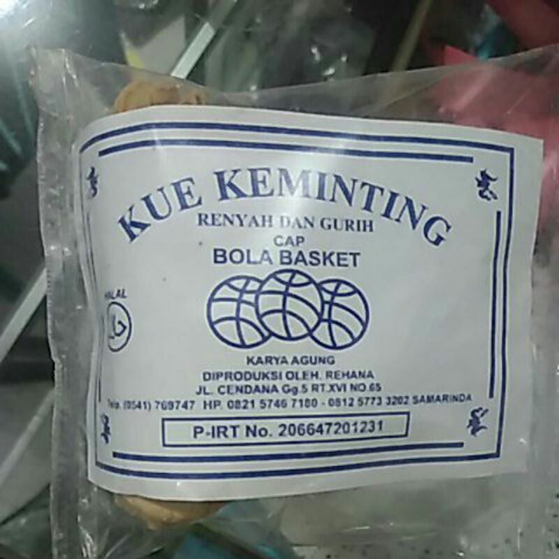 

Kue Keminting bola basket Khas Samarinda