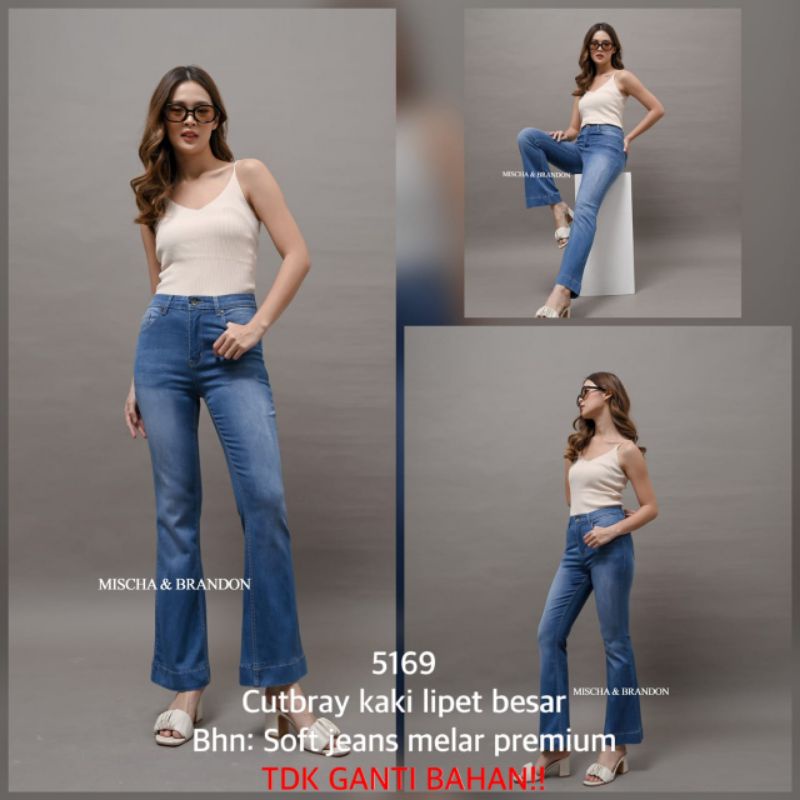 CUTBRAY JEANS KAKI LIPAT M&B