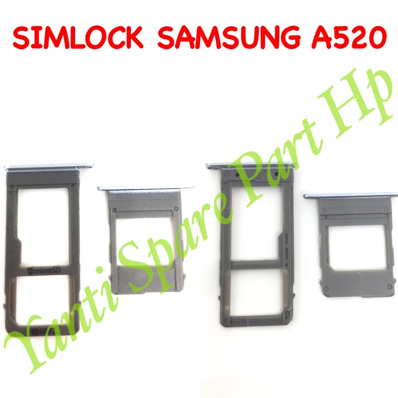 Simtray Sim Lock Samsung A5 2017 A7 2017 A520 A720 Dual Sim Original Terlaris New