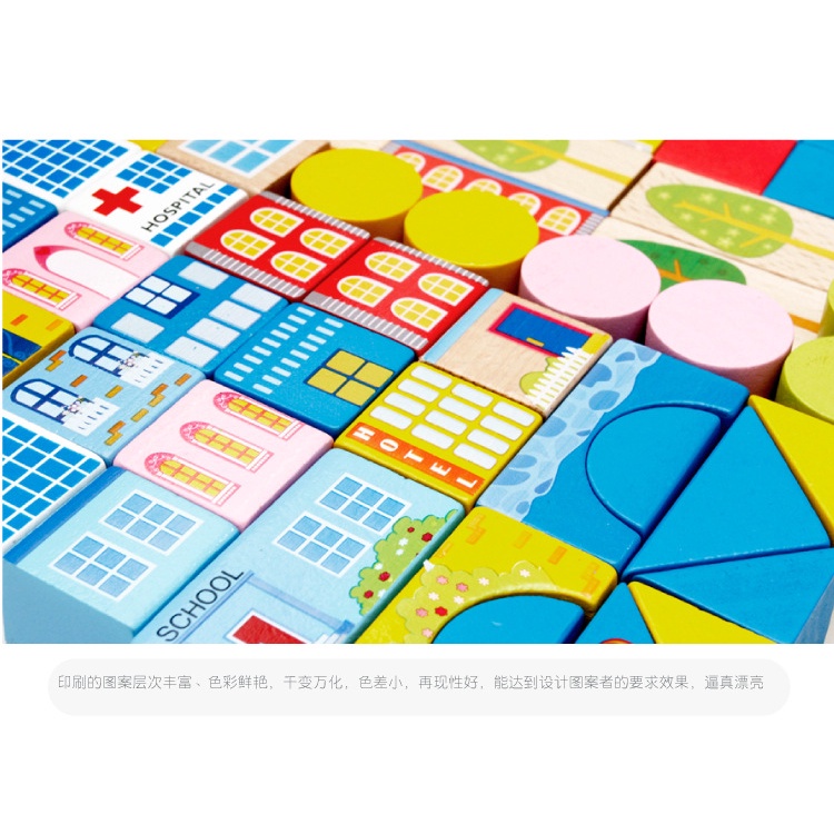 DIY BAlok Susun  62 Pcs / Building Block SET / Mainan Edukasi anak