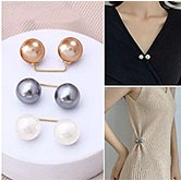 Xia.id Bros Pin Mutiara Lucu Gesper Pinggang Adjustable Aksesoris Pakaian Wanita