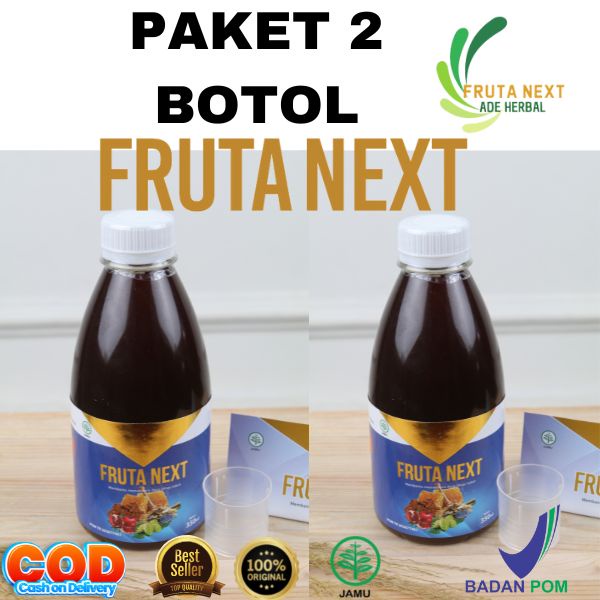 PAKET 2 BOTOL FRUTANEXT BPOM ORIGINAL FRUTA NEXT