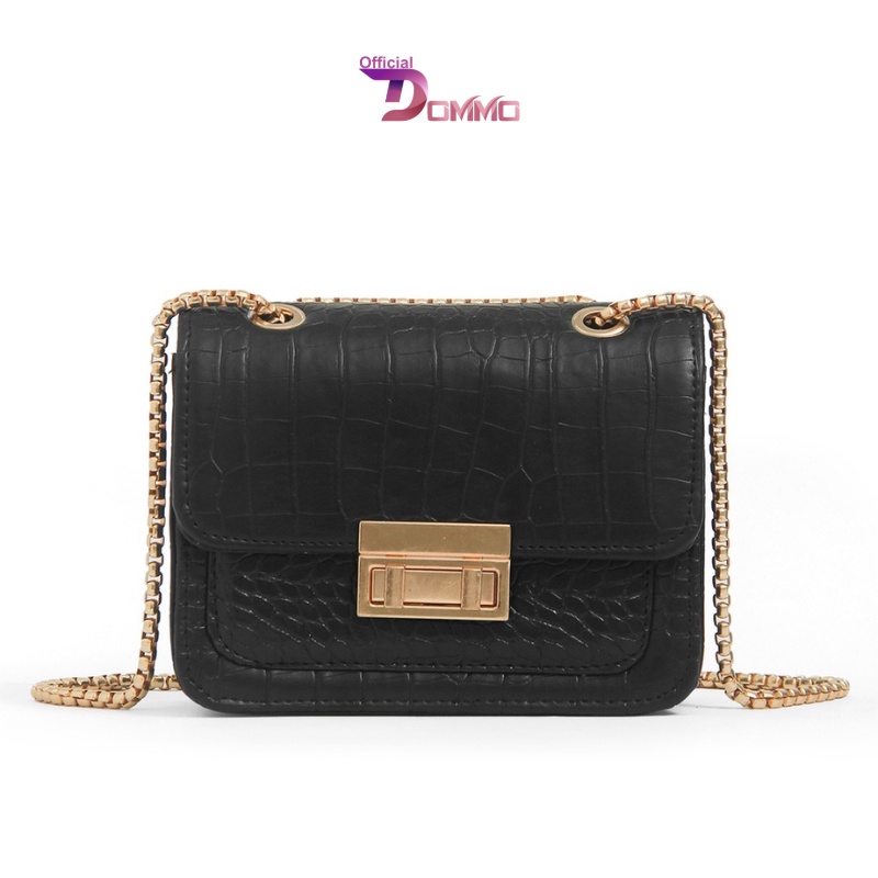 [LOKAL] DOMMO - D1578 Tas JISO CROCO SLINBAG