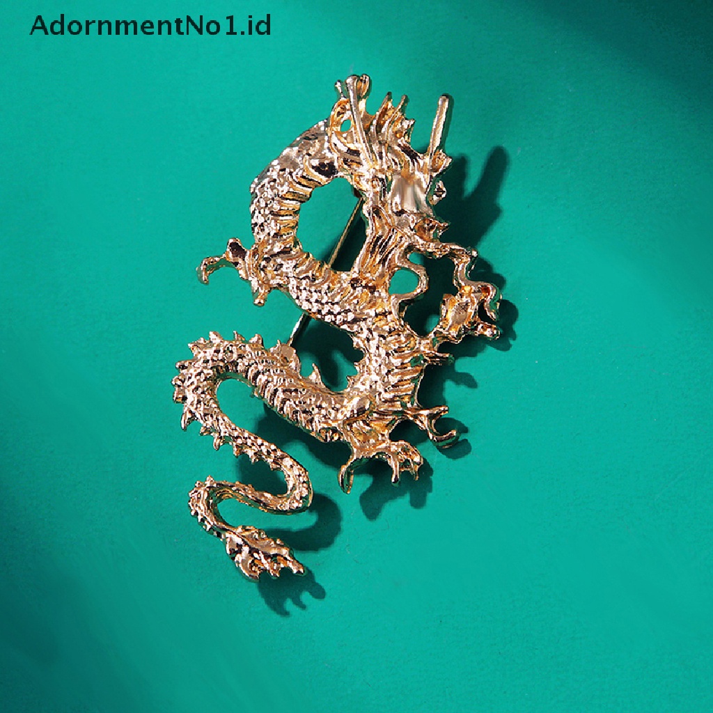 [AdornmentNo1] Enamel Naga Terbang Bros Untuk Wanita Unisex Pride Dragon Pesta Brooch Pins [ID]