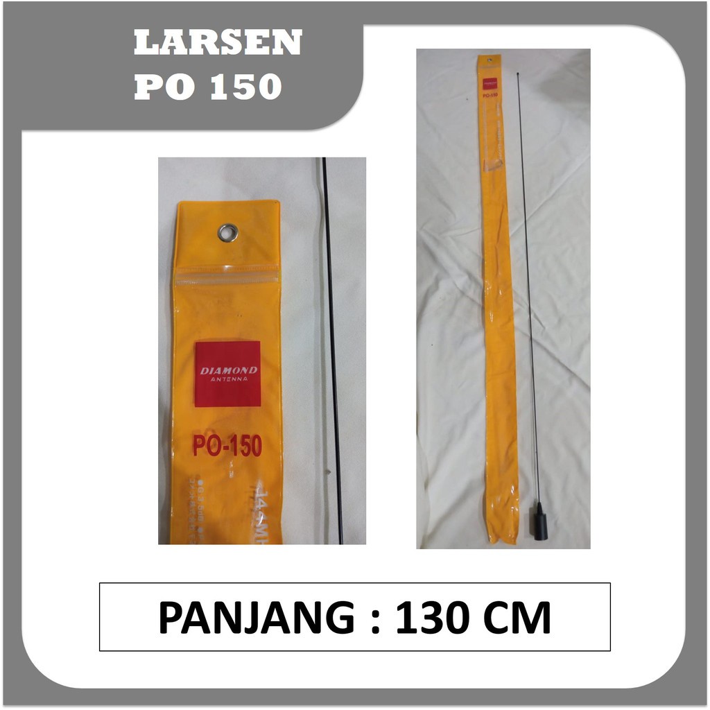 Antena Larsen PO150, Antenna RIG mobil PO 150 terbaik VHF Single Band terpanjang Anten taksi murah