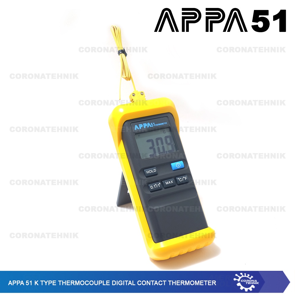 APPA 51 K Type Thermocouple Digital Contact Thermometer - Taiwan