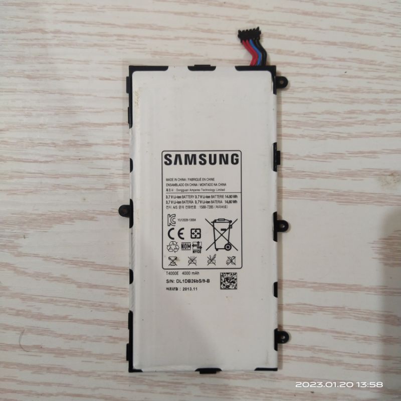 baterai batre battery Samsung galaxy tab 3 sm-t211 orii copotan