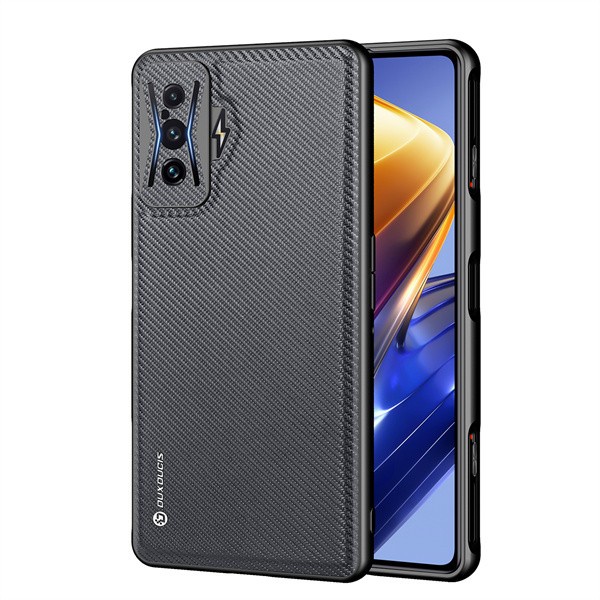 POCO F4 GT Hard Soft Case Luxury Cloth Cover Casing
