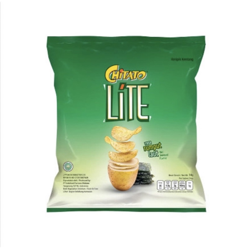 

(10 PCS) LAYS RUMPUT LAUT CHITATO LITE 14GR / SNACK LAYS