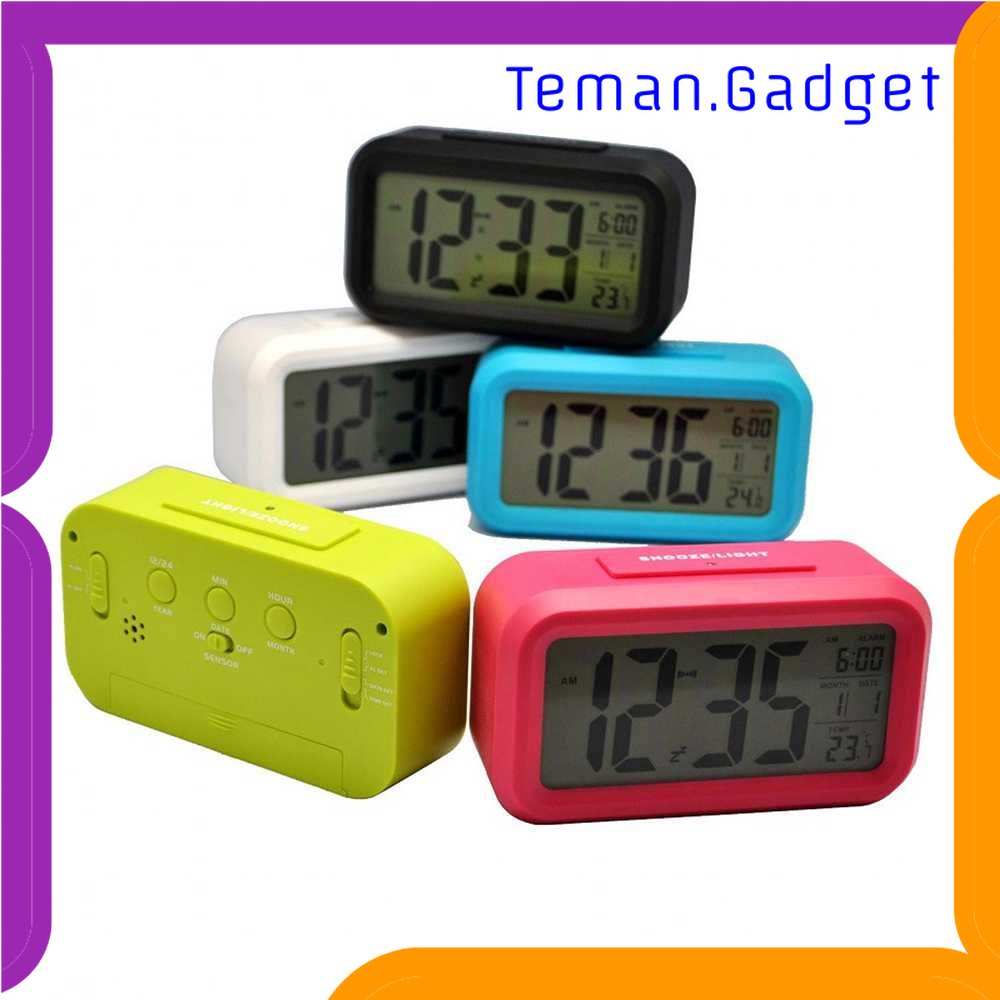 TG-PJM Taffware Fanju Jam LCD Digital Clock with Alarm - JP9901