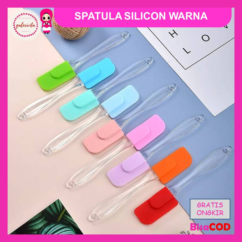 Spatula Silicon Tahan Panas / Spatula Silikon Tahan Panas / Spatula Masak