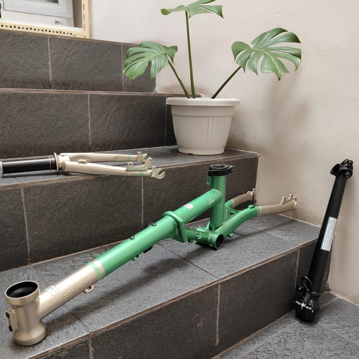 frame fnhon gust wayang discbrake arjuna include handlepost