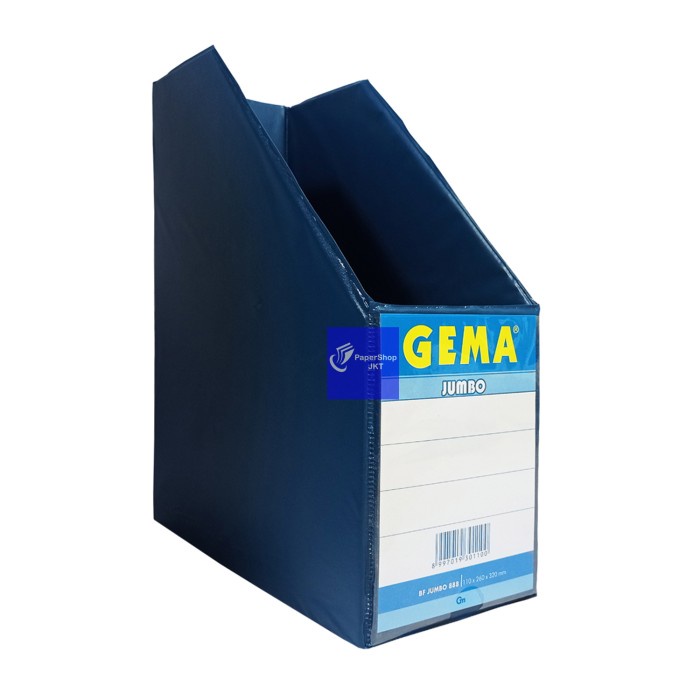 

Box File Gema Box File Folio Pvc Jumbo Hitam/Biru [ Pcs ]