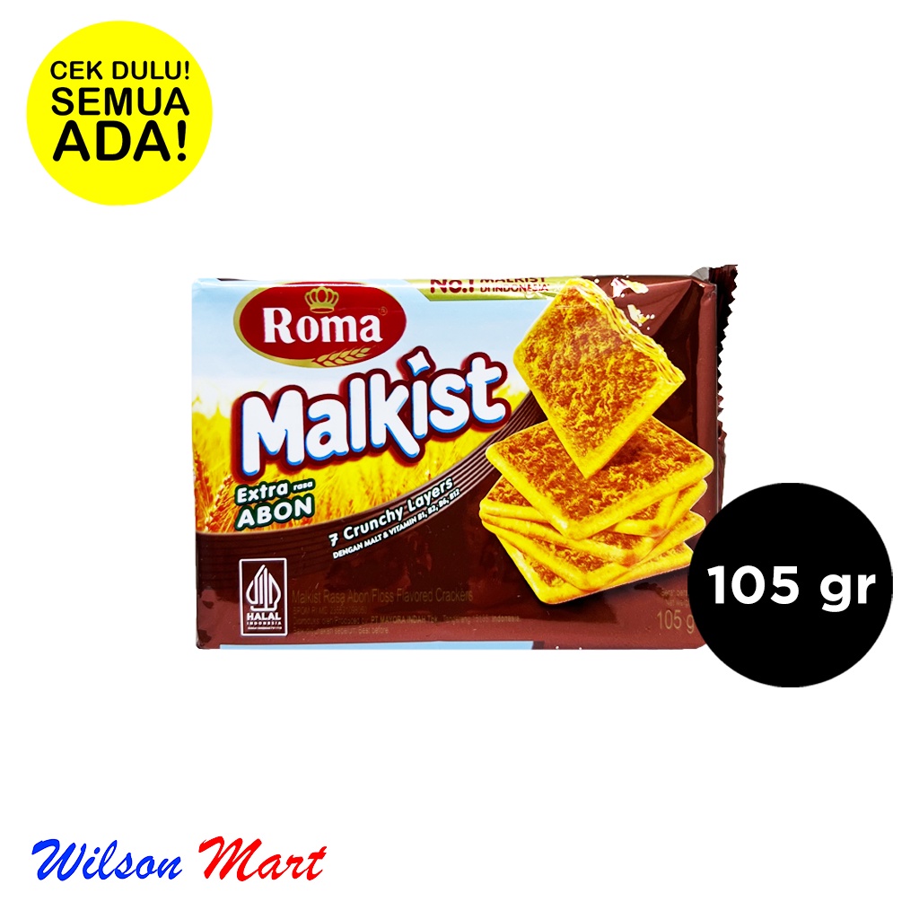 

ROMA MALKIST RASA ABON GURIH 105 GRAM