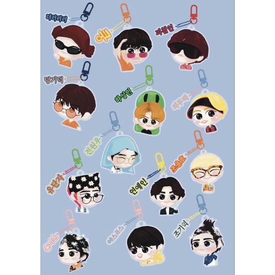 Key Chain Seventeen GoSe Series Wonwoo's Diary