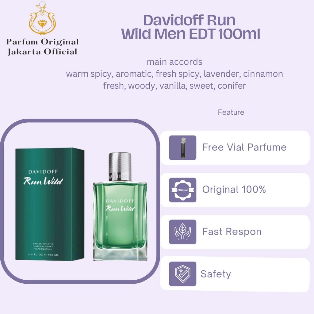 Parfum Parfume Perfume Asli Perawatan Kecantikan Original Import Branded Pria Laki Laki Cowok Davido