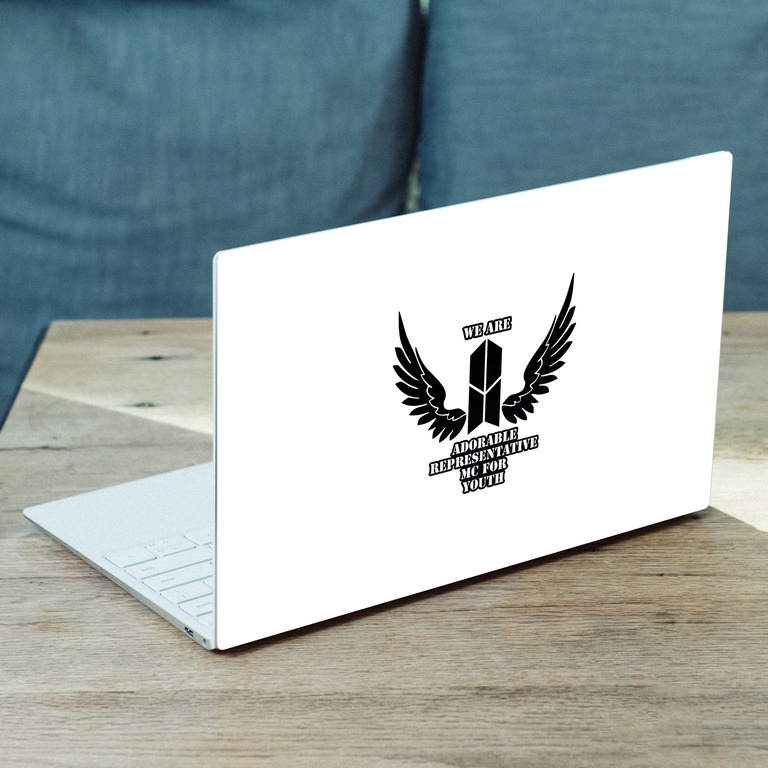 Cutting Stiker BTS Wings Variasi Motor Mobil Sticker Timbul Keren Nyala Dasbor Spakbor Visor Body Kaca Helm Laptop Hologram Reflective Tahan Air Setiker Veriasi Eksterior Korea Boy Girl Band Viral Keren Taehyung Jungkook Cute Matic Scoopy Vario Beat Nmax