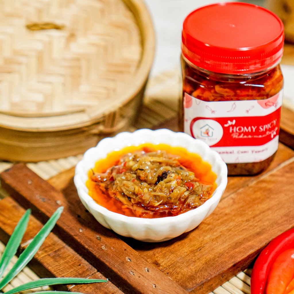

Homy Spicy-Sambal Cumi Yummiy