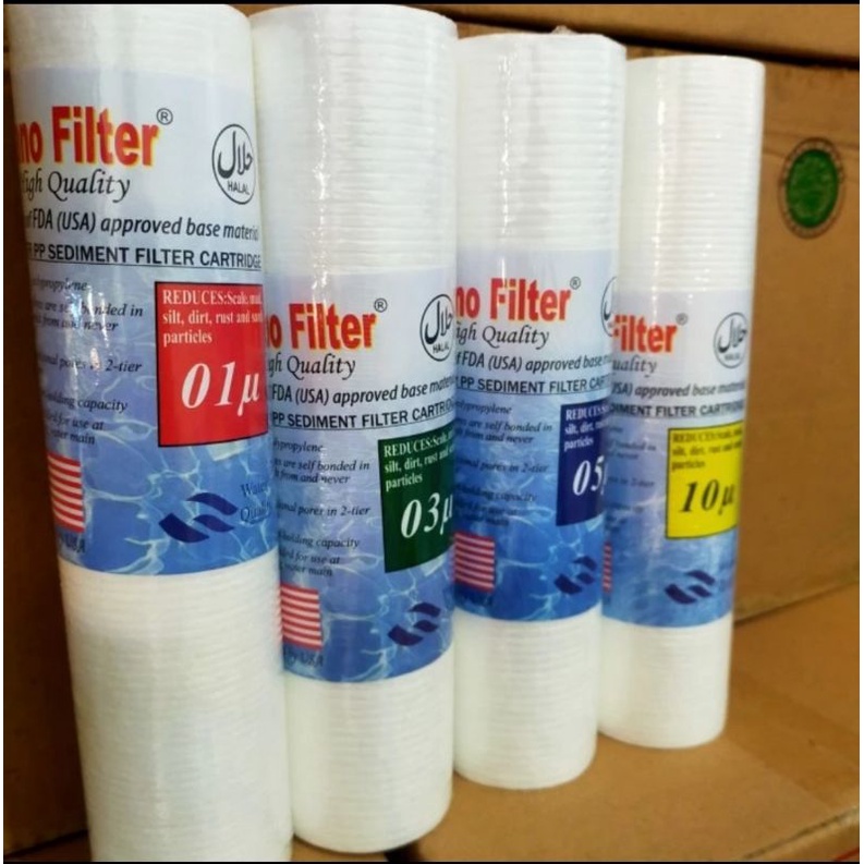 Giri Tirta - Catridge Filter Air/ PP Sedimen Filter 10 Inch Nanotech