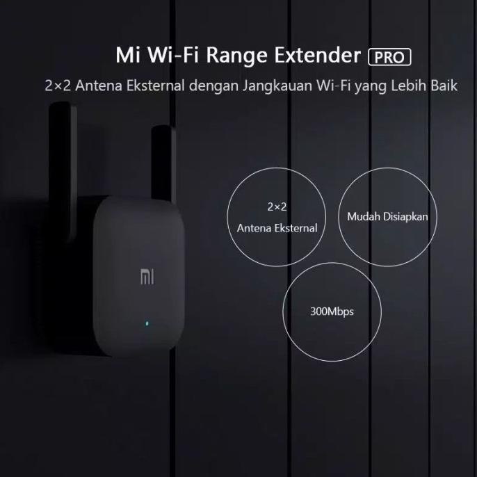 Xiaomi Mi WiFi Range Extender Pro - Xiaomi Penguat Sinyal WiFi 300Mbps