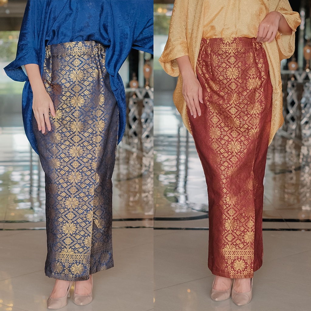 SONGKET PALEMBANG Rok Tenun Wanita