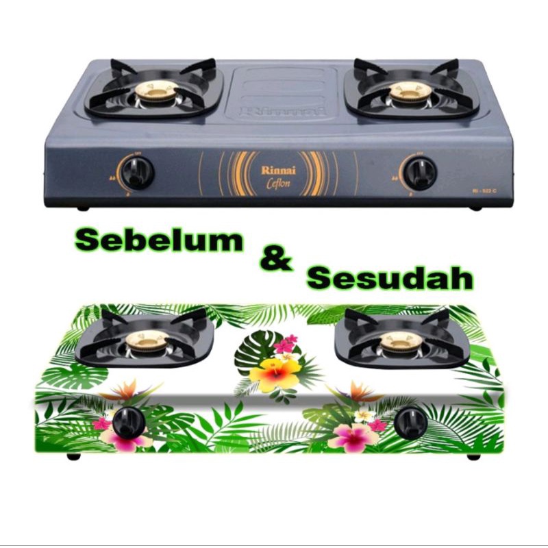 STICKER KOMPOR 2TUNGKU