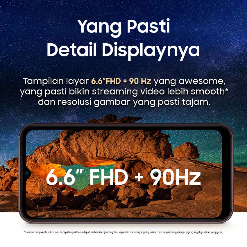 SAMSUNG GALAXY A14 5G 6/128GB GARANSI RESMI 1 TAHUN