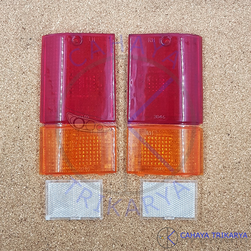 Mika Kaca Lampu Rem Belakang / Stop Lamp / Sen Sein Carry Bagong / Hijet 1000 Alexander Karoseri