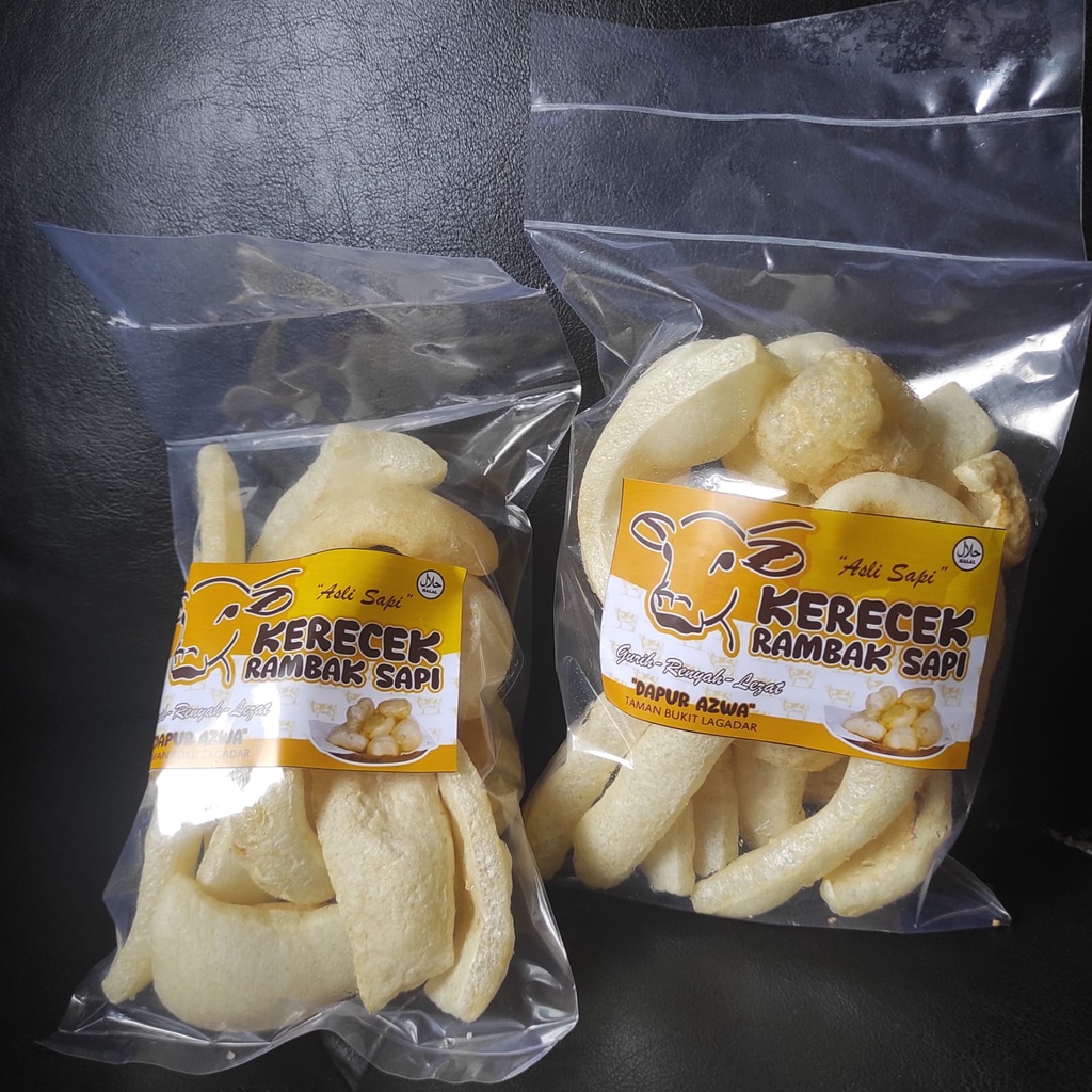 

Dapur Azwa Kerecek Kerupuk Kulit Sapi Gurih | Dapur Azwa