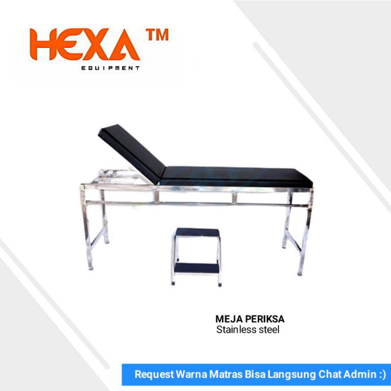 Meja Periksa, Bed Periksa, Bed UKS Stainless Steel