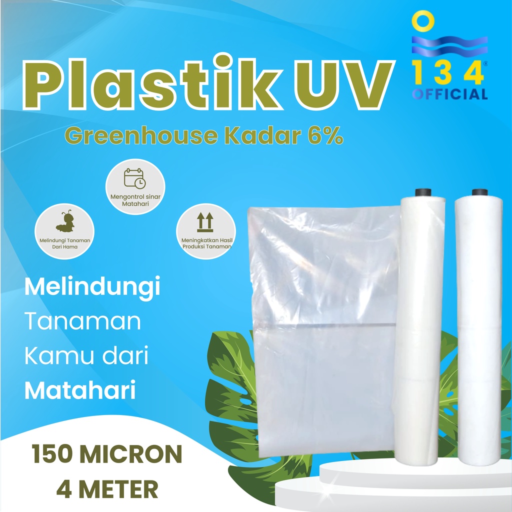 Plastik UV 150 Mikron Lebar 4 Meter